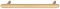 174 x 31 mm Griff Zi.Goldfarb.geb. 174x31mm