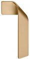 goldfarben, gebürstet Griff Zi. Goldfarb. geb.100x24mm links
