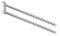 Doppel-Handtuchhalter, doppelt, Hewi Serie 900