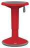 Hocker 100U Kunststoff rot 450-630x330mm