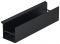 250 x 56 x 60 mm Gewürzablage Alu.schwarz 250x56x60mm