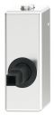 eloxiert, silberfarben Fenstergriffadapter Druckknopf Al.silb.