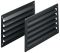 333 x 157 mm Lueftungsgitter Alu schw.333x157mm