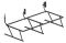 graphitschwarz, RAL 9011 Teleletto Sofa Einzelset 2000mm