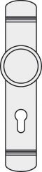 Langschild Kn-L-Schild 10 92 Ms.pol.