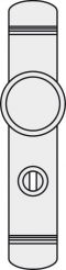 Innenschild Kn-L-Schild ZA 72 Ms.pol.
