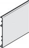2.500 mm Clip-Blende Alu silb. 2,5m