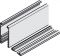 1.200 mm Abdeckprofil Alu.silb. 1200mm