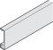 2.000 mm Slido D-Li11 Clipbl. H=38 Alu.silbf. 2m