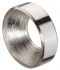 Rosette Stahl vern. 13,0x4,5mm