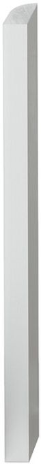 silberfarben eloxiert (E6/EV1) Fuellprofil Alu silbf. 1150mm