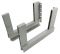 650 mm Zarge Nova Cry.Pl silver 186/650mm