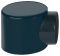 Polyamid Bodentuerpuff.PA blau 55 52mm