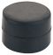 Gummi Bodentuerpuffer schwarz 38mm