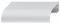 80 x 17 mm Griff f. Alurahmen Alu.silberf. 80mm