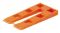 8 mm Rastkeil Kst.orange 80x40x8mm