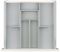 300 mm Einsatz 3 d.grau/d.grau flex. 600mm