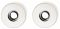 Rundzylinder DR-Rosette PA weiss 99