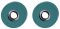 Rundzylinder DR-Rosette PA blau 55