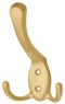 123 mm Gardb.Hak.Zi.messing matt geb. 123x77mm
