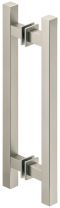 edelstahlfarben, eloxiert Tuergriff beids. eckig Al.edstf. 400mm