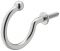 22.8 mm Schraubhaken edelst.pol. 22x20mm
