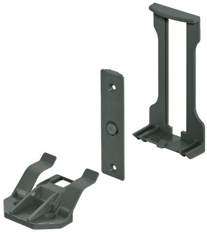 Mitnehmer Kst.dgrau 60x14x124mm