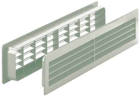 460 x 95 mm Luftgitter grau 97 460x95mm