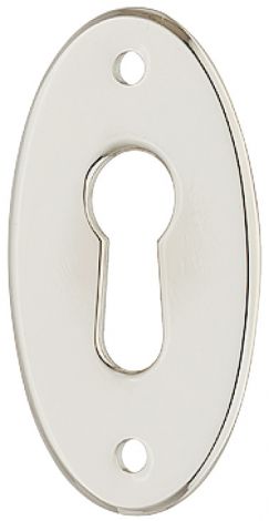 Schlüsselschild Ms. ni. pol. 20x37mm