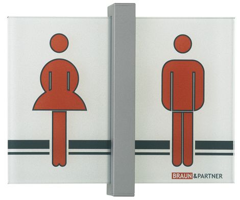 Türschild DIN A6 Tuerschild titangrau 148x105