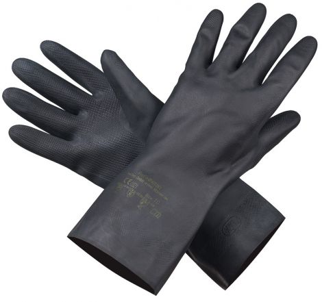 300 mm Beiz-Handschuhe schwarz