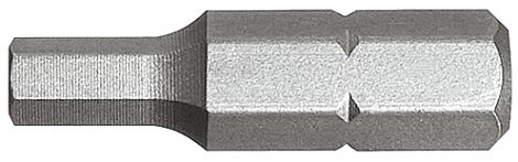 25 mm Sechskant-Bit 1/4" SW4/25mm