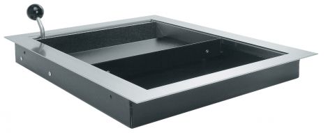 Flachschiebemulde 428x534x 57mm