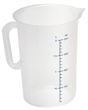 Messbecher, säure- und chemikalienbeständig