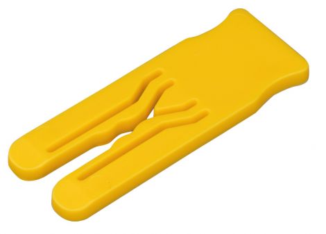 4 mm Distanzplättchen Kst.gelb 4mm