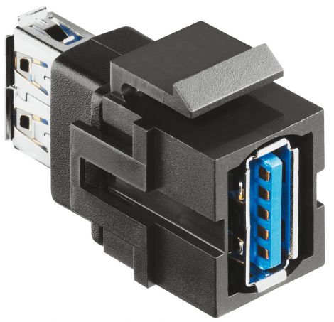 schwarz Einsatz USB 3.0