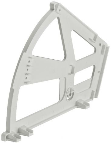 255 mm Kippbeschlag weiss 2-fach
