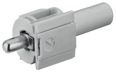 Kunststoff, Zinkdruckguss Tablarverb.SP 15/8/5 Kst.lgrau verd.5mm