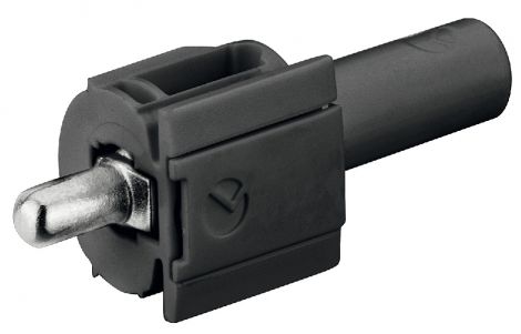 Kunststoff, Zinkdruckguss Tablarverb.SP 15/8/5 Kst.anthr.verd.5mm