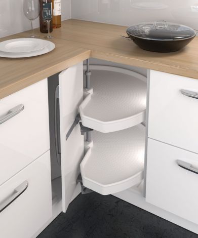 720 mm Eckschr.Mondo 90G weiss 560mm