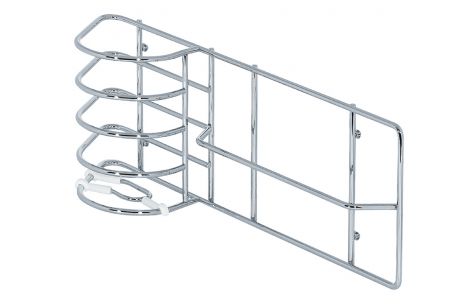 verchromt Kehrblechhalter chr. 400X115X160mm