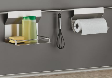 Rollenhalter, Relingsystem Edelstahl