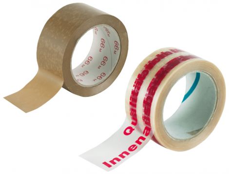braun unbedruckt Klebeband PVC br. 50mm