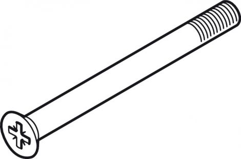 M5 Stulpschraube M5x34mm St. vern.