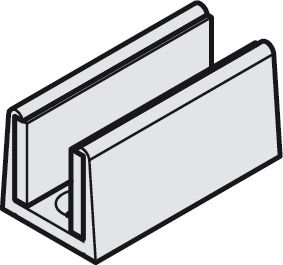 Bodenführung, für 8 und 10 mm