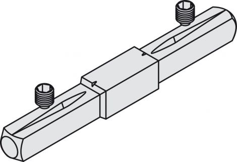 ≥ 38 – ≤ 45 mm Drueckerstift 8/10/8x95mm