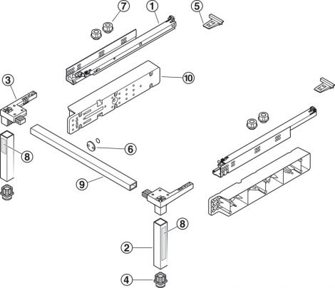 Trittfläche, Blum Space Step