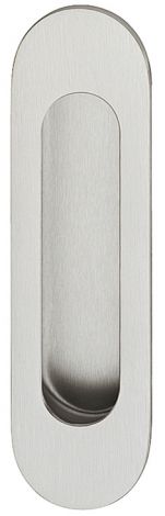 130 x 37 mm Muschel Edelstahl matt 130x37mm