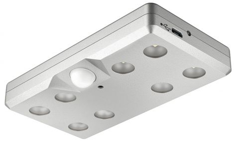 kaltweiß LED9004 Batt.Light/0,8W 40K/CRI90/silbf.