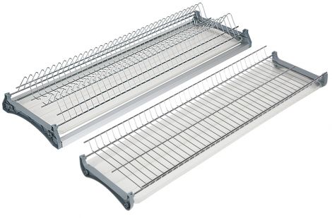 468 mm Abtr.Gitter chr. 468x276x200mm